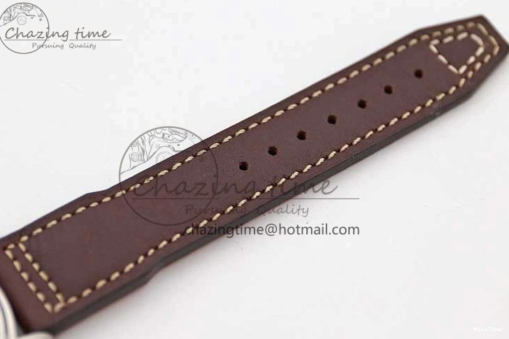 MIROTIME 0724 Mark XVIII IW327010 SS M+F 1:1 Best Edition Blue Dial on Brown Leather Strap A Resilient 7051